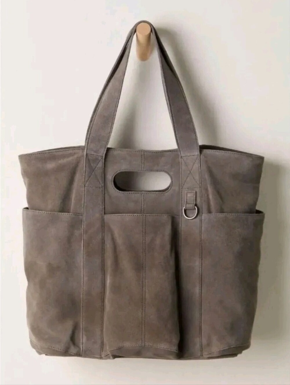 Suede Caravan Tote